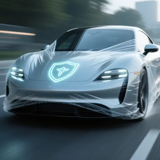 TPU Structure of PPF Absorbing Impact Energy from Rock Chips