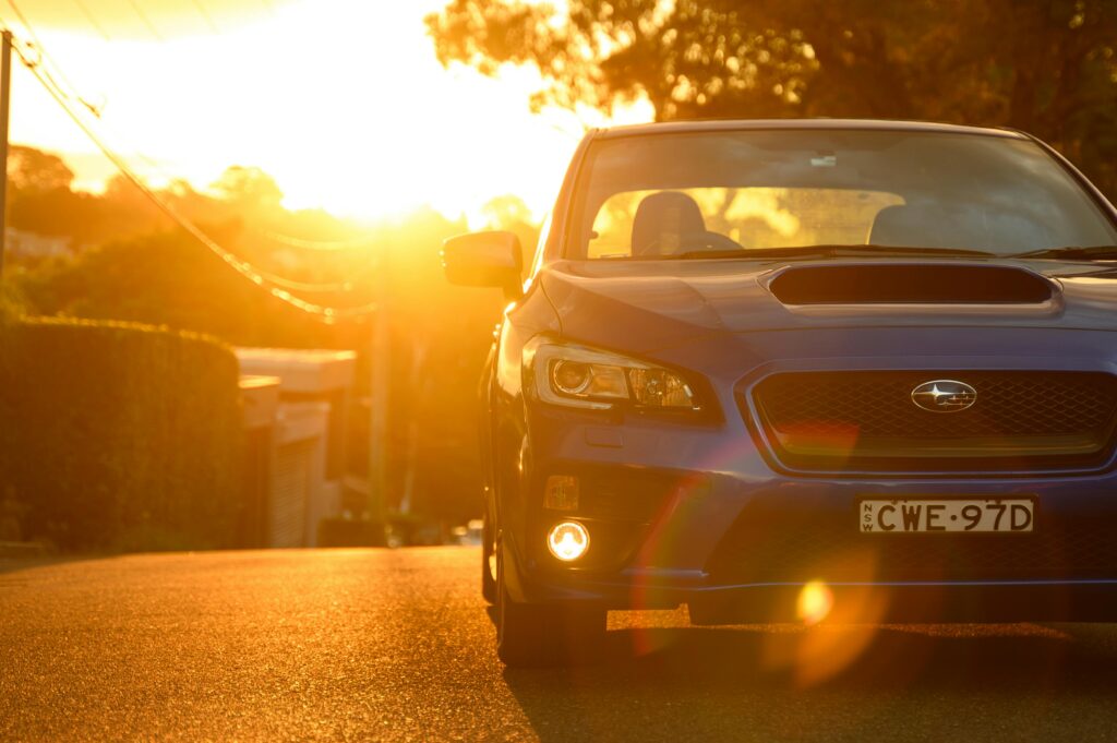 car parked under strong sunlight still feeling hot after window tinting